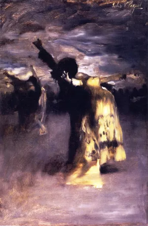 Spanish Dancer Study by John Singer Sargent Oil Painting