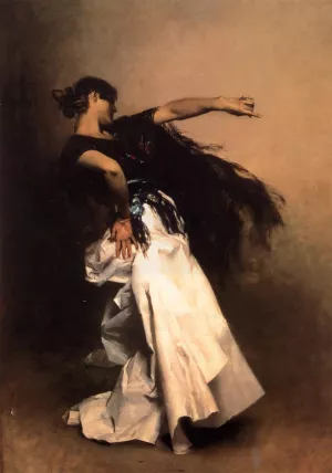 Spanish Dancer by John Singer Sargent Oil Painting