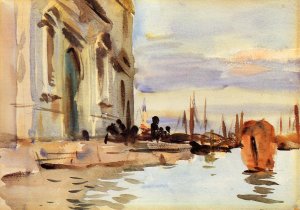 Spirito Santo, Saattera also known as Venice, Zattere by John Singer Sargent Oil Painting