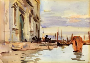 Spirito Santo, Saattera also known as Venice, Zattere by John Singer Sargent - Oil Painting Reproduction