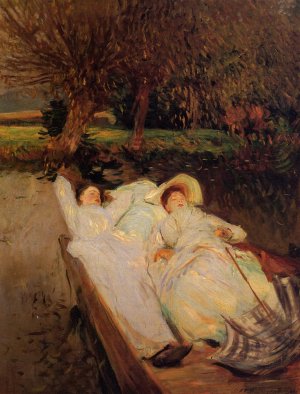 St. Martin's Summer Oil painting by John Singer Sargent