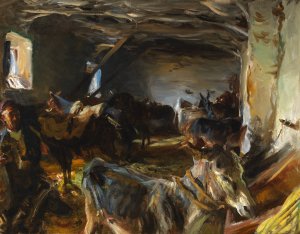 Stable at Cuenca by John Singer Sargent Oil Painting