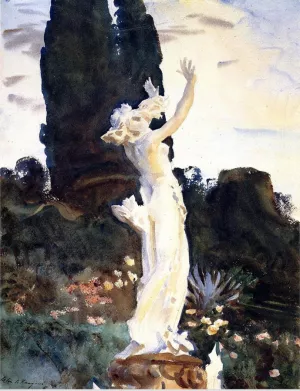 Statue of Daphne by John Singer Sargent - Oil Painting Reproduction