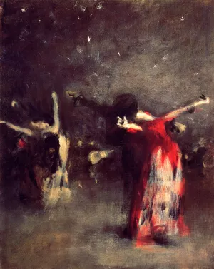 Study for the Spanish Dance by John Singer Sargent - Oil Painting Reproduction