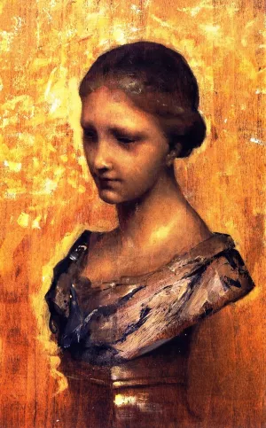 Study of a Bust at Lille by John Singer Sargent - Oil Painting Reproduction