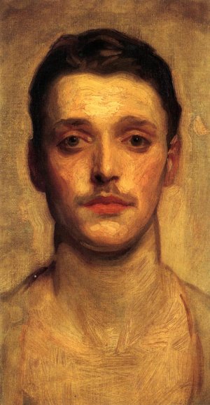 Study of a Young Man by John Singer Sargent Oil Painting