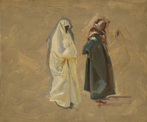 Study of Two Bedouins by John Singer Sargent Oil Painting