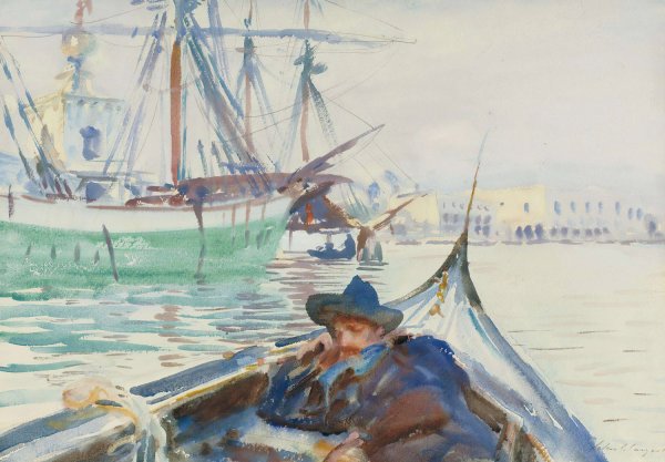 Summer On The Giudecca by John Singer Sargent - Hand-Painted Oil Painting Reproduction