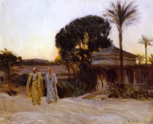 Sunset at Cairo by John Singer Sargent Oil Painting