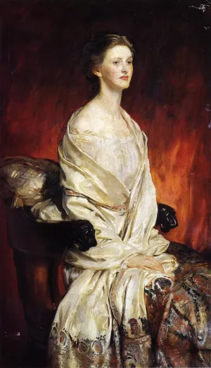 Sylvia Harrison painting by John Singer Sargent