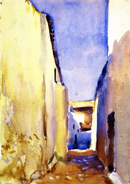 Main Product Photo of Tangier Painting by John Singer Sargent
