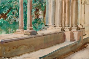 Tarragona Terrace and Garden by John Singer Sargent Oil Painting