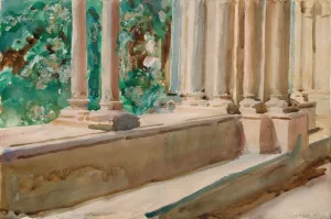Tarragona Terrace and Garden by John Singer Sargent Oil Painting