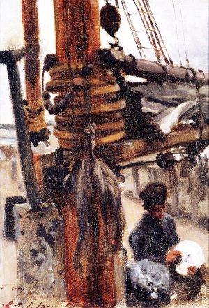 The Cook's Boy by John Singer Sargent Oil Painting