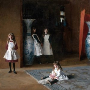 The Daughters of Edward Darley Boit by John Singer Sargent Oil Painting