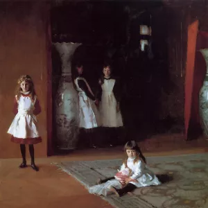 The Daughters of Edward Darley Boit Oil painting by John Singer Sargent