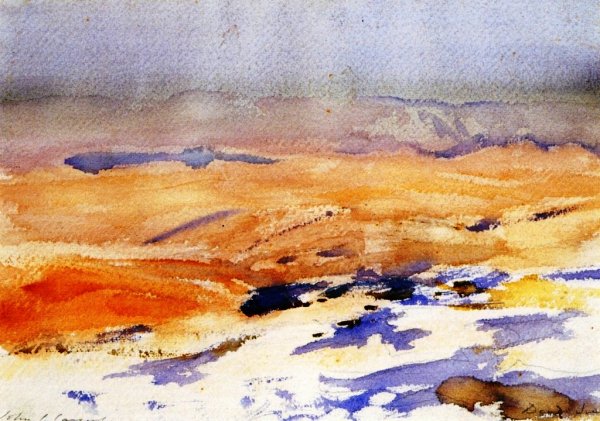 The Dead Sea II by John Singer Sargent - Hand-Painted Oil Painting Reproduction