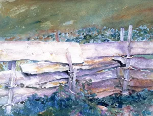 The Fence by John Singer Sargent Oil Painting
