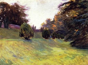 The Garden at Fladbury Rectory by John Singer Sargent Oil Painting