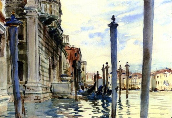 Main Product Photo of The Grand Canal, Venice Painting by John Singer Sargent
