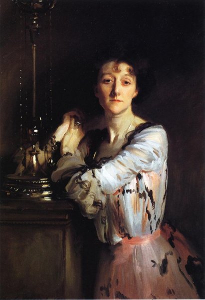 The Honorable Mrs. Charles Russell by John Singer Sargent - Hand-Painted Oil Painting Reproduction