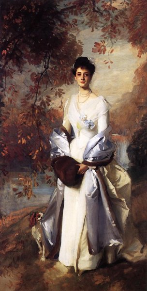 Main Product Photo of The Honourable Pauline Astor Painting by John Singer Sargent