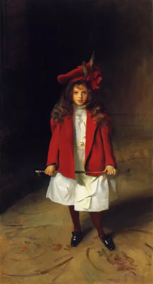 The Honourable Victoria Stanley painting by John Singer Sargent