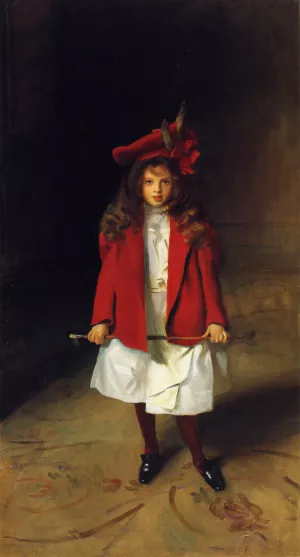 The Honourable Victoria Stanley by John Singer Sargent Oil Painting