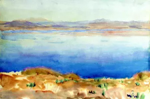 The Lake of Tiberias Oil painting by John Singer Sargent