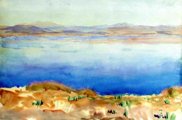 The Lake of Tiberias by John Singer Sargent - Hand-Painted Oil Painting Reproduction