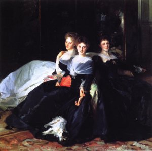 The Misses Hunter by John Singer Sargent Oil Painting