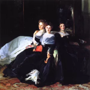 The Misses Hunter by John Singer Sargent - Oil Painting Reproduction