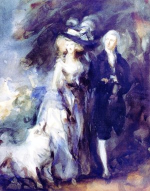 The Morning Walk (after Gainsborough)
