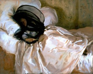 The Mosquito Net by John Singer Sargent Oil Painting