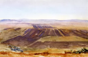 The Plains from Nazareth painting by John Singer Sargent