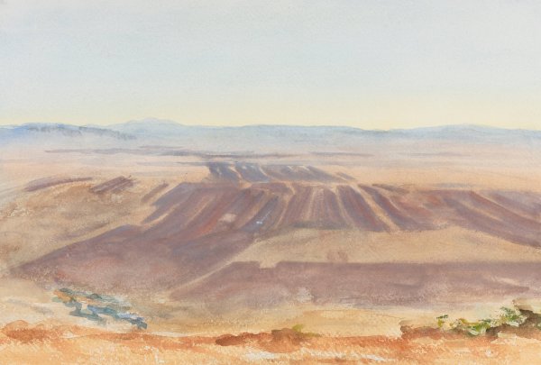 The Plains Of Nazareth by John Singer Sargent - Hand-Painted Oil Painting Reproduction