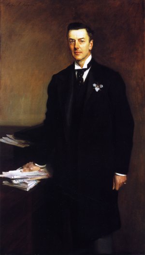 The Right Honourable Joseph Chamberlain Oil painting by John Singer Sargent