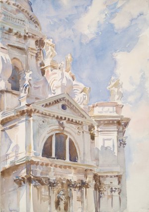 The Salute, Venice by John Singer Sargent Oil Painting