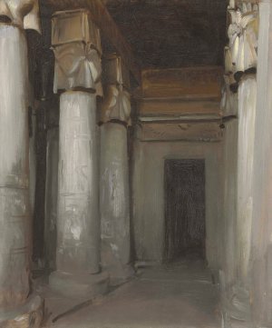 The Temple Of Denderah by John Singer Sargent Oil Painting