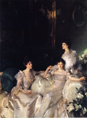 The Wyndham Sisters by John Singer Sargent Oil Painting