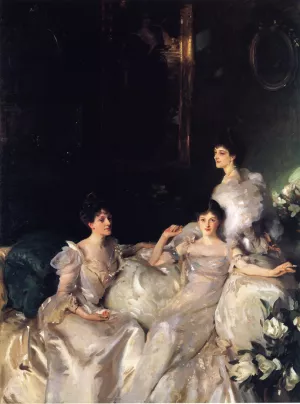 The Wyndham Sisters by John Singer Sargent - Oil Painting Reproduction