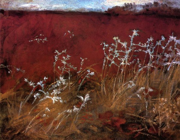 Thistles by John Singer Sargent - Hand-Painted Oil Painting Reproduction