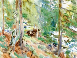 Val D'Aosta, Purtud by John Singer Sargent Oil Painting