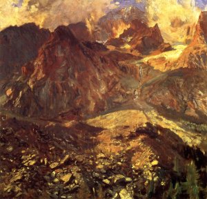 Val d'Aosta by John Singer Sargent Oil Painting