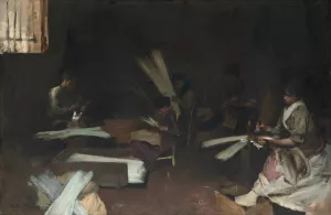 Venetian Glass Workers by John Singer Sargent Oil Painting