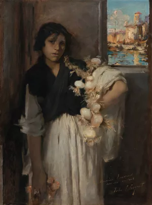 Venetian Onion Seller by John Singer Sargent Oil Painting