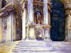 Venice: La Salute by John Singer Sargent - Oil Painting Reproduction