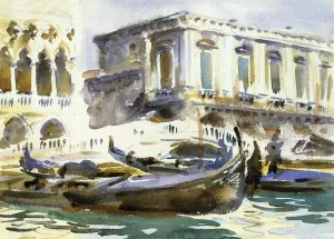 Venice: The Prison by John Singer Sargent - Oil Painting Reproduction
