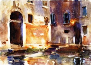 Venice, Zattere by John Singer Sargent Oil Painting