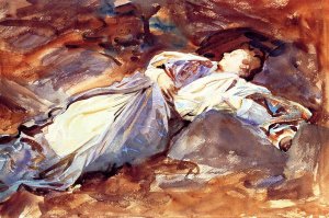 Violet Sleeping by John Singer Sargent Oil Painting